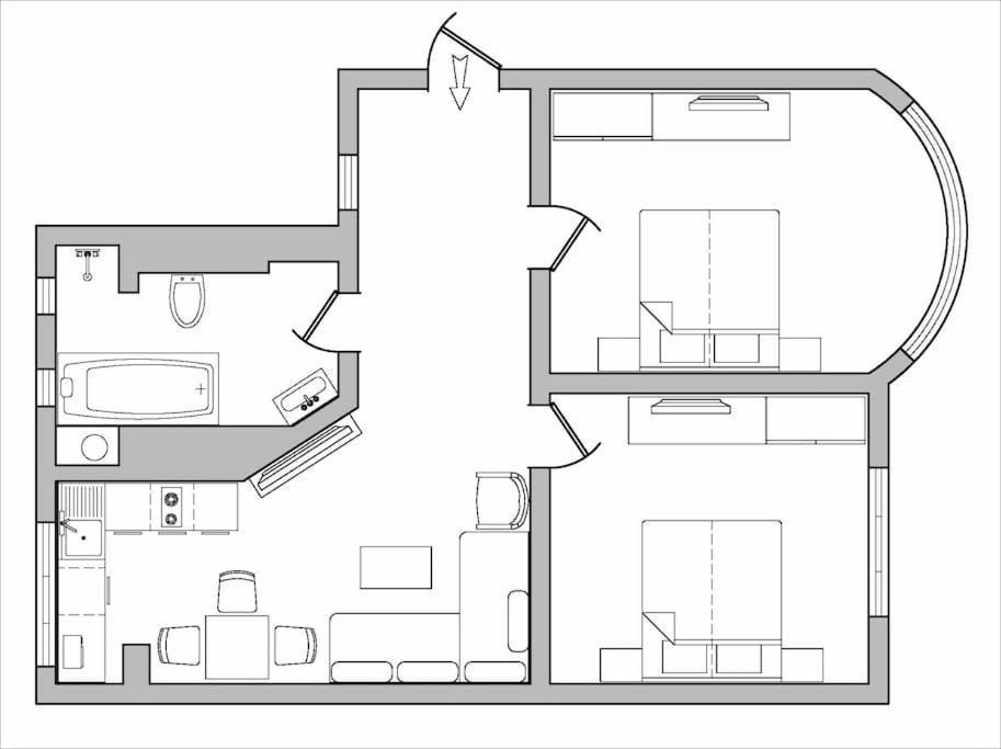High Tech - Luxurious Apartment Sofía Exterior foto